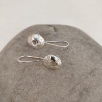Bright limpet drop earrings   by Ann Bruford